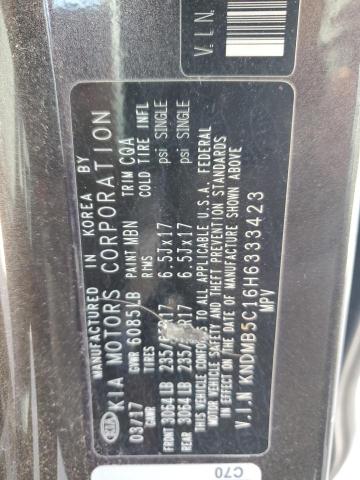 2017 KIA SEDONA LX - KNDMB5C16H6333423