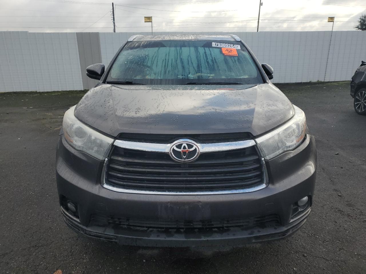 Lot #3025700300 2016 TOYOTA HIGHLANDER