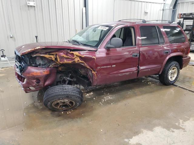 DODGE DURANGO 2001 burgundy  gas 1B4HS28Z21F517176 photo #1