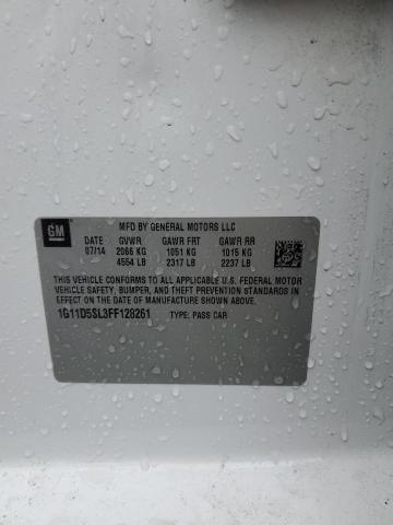 2015 CHEVROLET MALIBU 2LT - 1G11D5SL3FF128261