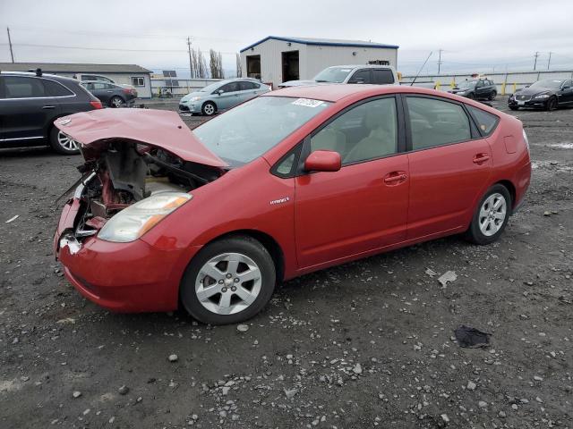 TOYOTA PRIUS 2007 red  hybrid engine JTDKB20U473254367 photo #1