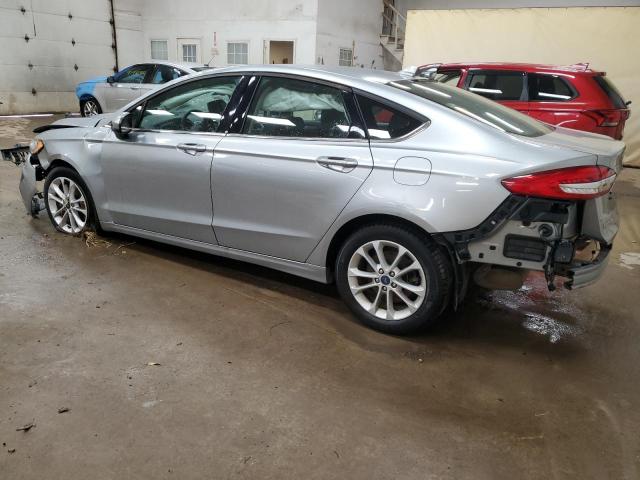 FORD FUSION SE 2020 silver  gas 3FA6P0HD1LR125015 photo #3