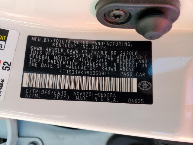 2024 TOYOTA CAMRY SE N - 4T1S31AK3RU060944