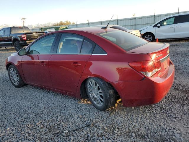 CHEVROLET CRUZE ECO 2013 maroon sedan 4d gas 1G1PH5SB8D7152035 photo #3