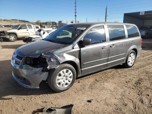 DODGE GRAND CARA 2016 gray  flexible fuel 2C4RDGBG1GR341745 photo #1