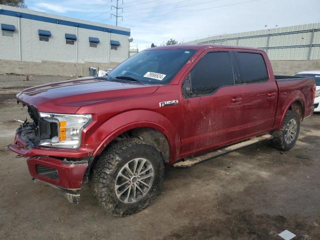 FORD F150 SUPER 2019 red  gas 1FTEW1EP6KFA59411 photo #1