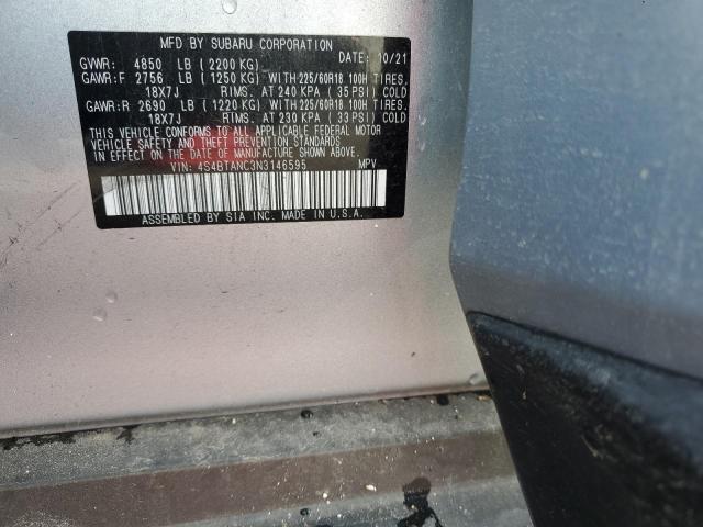 2022 SUBARU OUTBACK LI - 4S4BTANC3N3146595