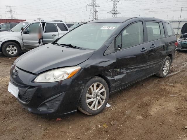 MAZDA 5 2013 black  gas JM1CW2BL0D0157547 photo #1