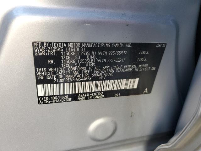 2017 TOYOTA RAV4 LE - 2T3BFREV7HW544678