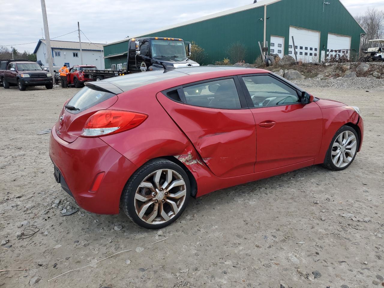 Lot #2972216142 2013 HYUNDAI VELOSTER