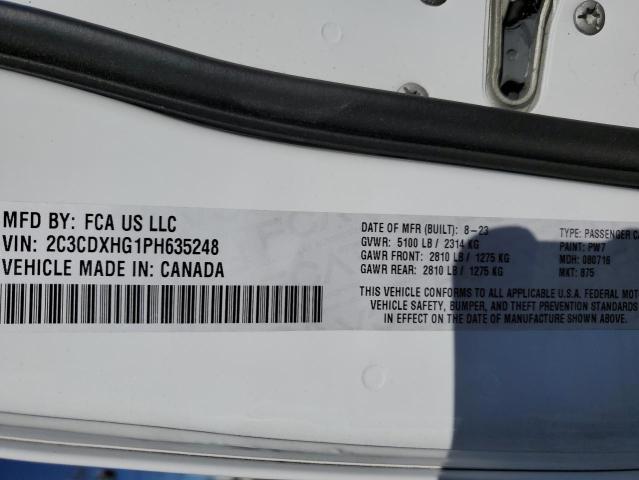 2023 DODGE CHARGER GT - 2C3CDXHG1PH635248