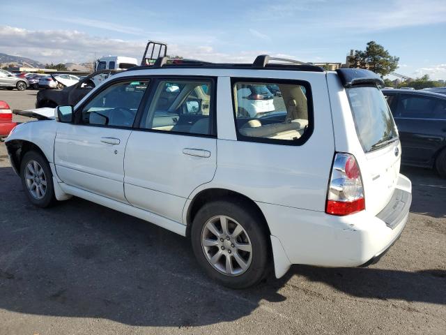 SUBARU FORESTER 2 2007 white  gas JF1SG65647G736242 photo #3