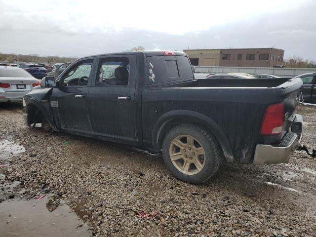 DODGE RAM 1500 L 2012 black crew pic gas 1C6RD7PTXCS248048 photo #3