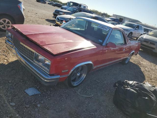 CHEVROLET EL CAMINO 1987 red  gas 3GCCW80H0HS906444 photo #1