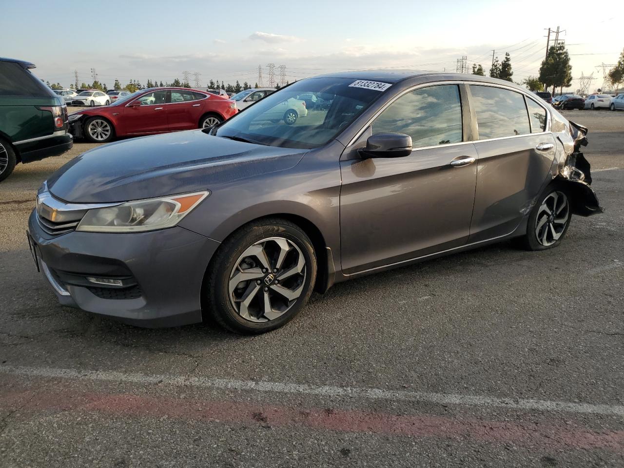 Lot #3040786755 2017 HONDA ACCORD EXL