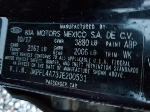 2018 KIA FORTE LX - 3KPFL4A73JE200531