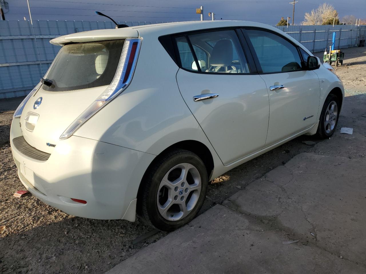 Lot #2986431182 2012 NISSAN LEAF SV