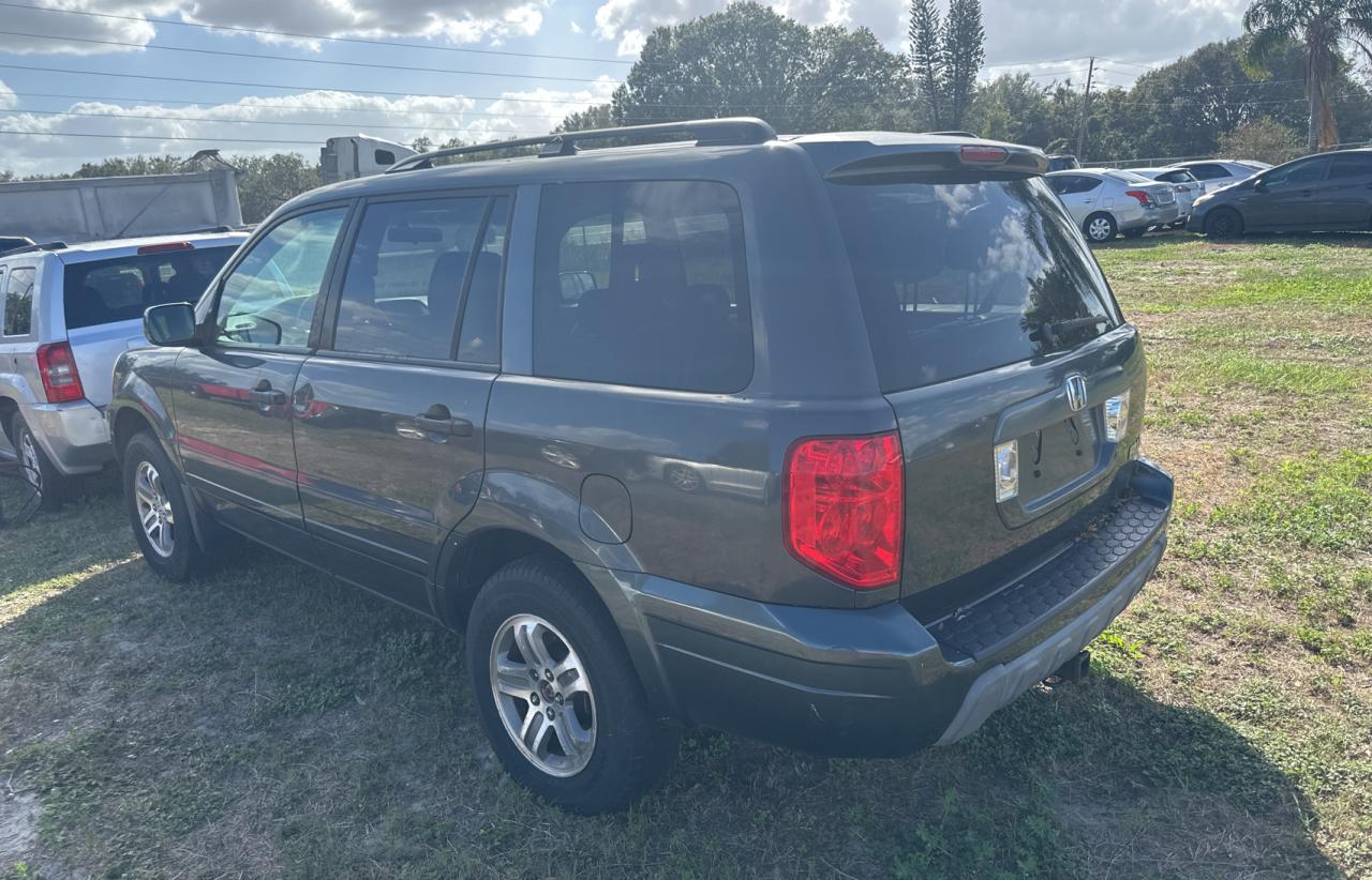 Lot #2976253509 2004 HONDA PILOT EXL