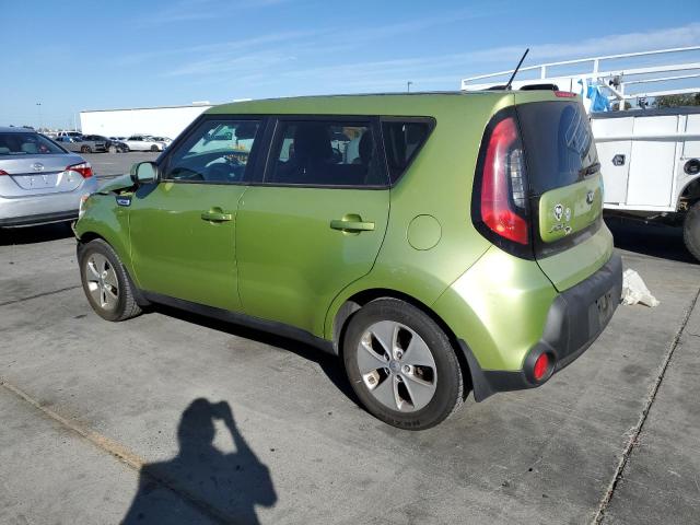 KIA SOUL 2016 green  gas KNDJN2A29G7850910 photo #3