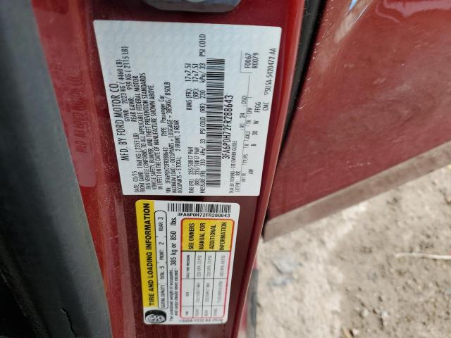 VIN 3FA6P0H72FR288643 2015 FORD FUSION no.12