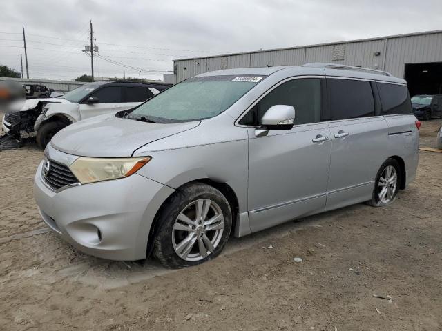 NISSAN QUEST S 2012 silver  gas JN8AE2KP2C9037437 photo #1