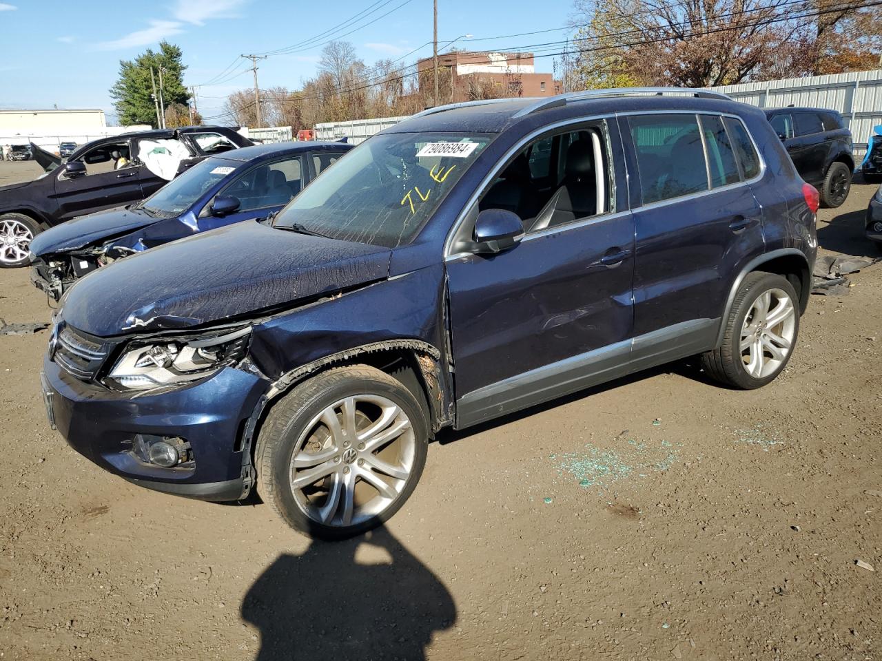 Lot #2998229456 2013 VOLKSWAGEN TIGUAN S