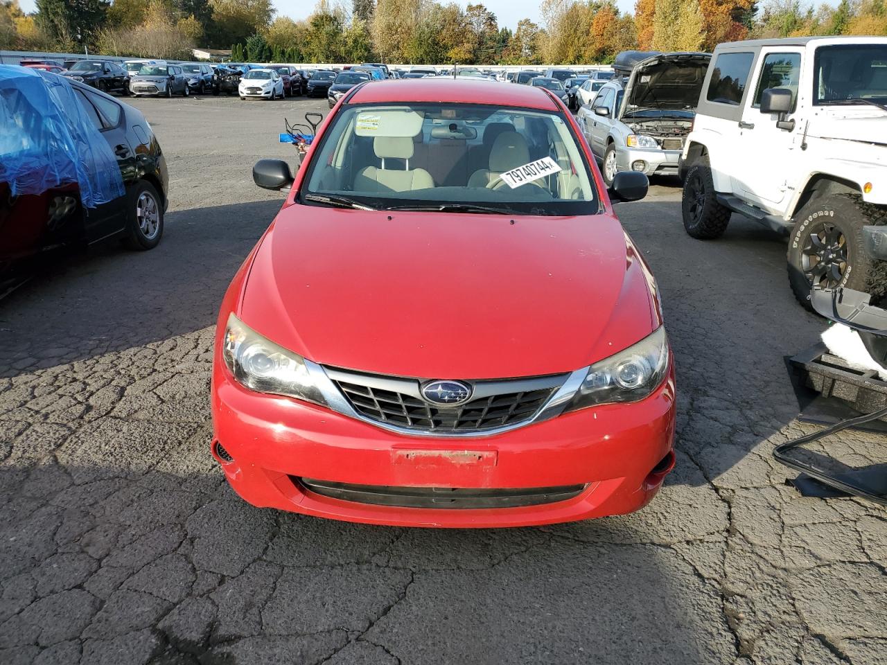 Lot #2972298418 2008 SUBARU IMPREZA 2.