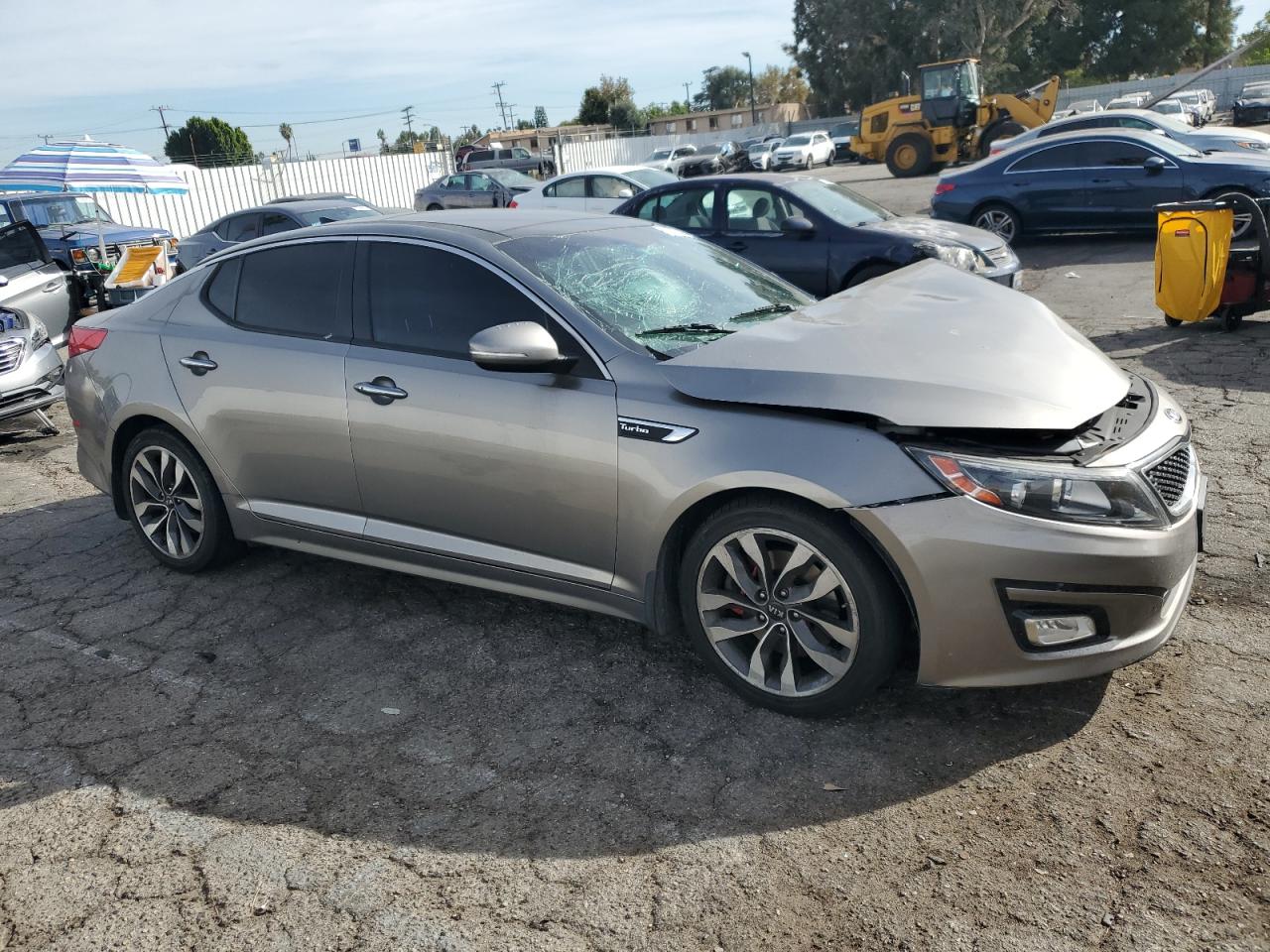 Lot #3030427463 2015 KIA OPTIMA SX