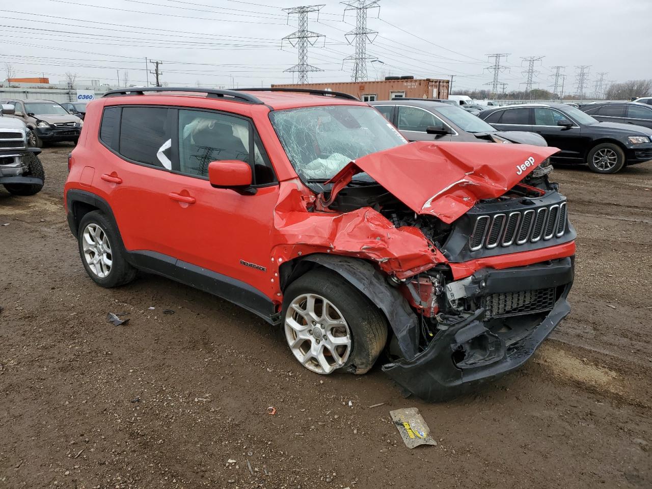 Lot #3031289720 2018 JEEP RENEGADE L