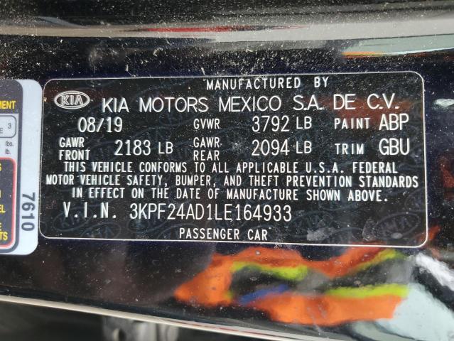 2020 KIA FORTE FE - 3KPF24AD1LE164933