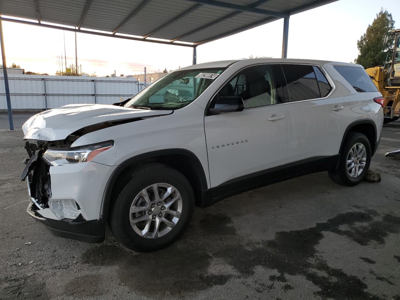 Lot #2989127649 2021 CHEVROLET TRAVERSE L