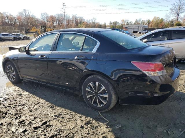 HONDA ACCORD LX 2009 black  gas 1HGCP26329A181987 photo #3