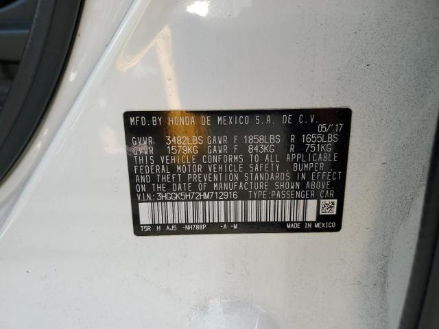 2017 HONDA FIT EX - 3HGGK5H72HM712916