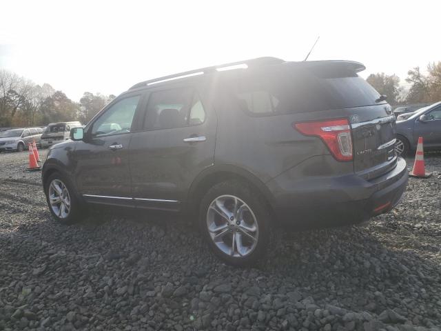 FORD EXPLORER L 2015 gray  gas 1FM5K7F88FGB74951 photo #3