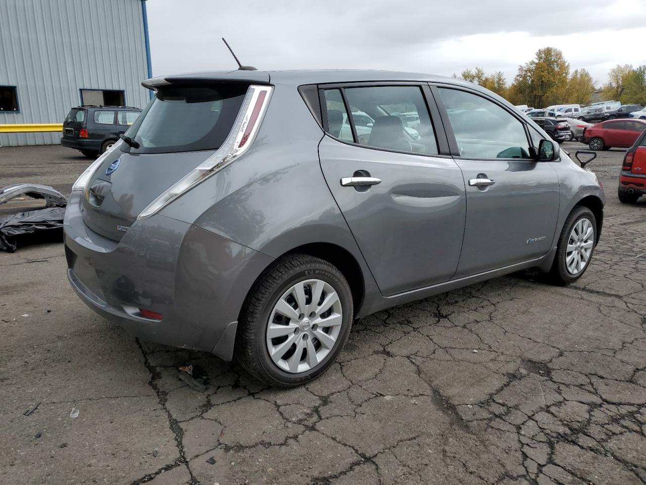 Lot #2979513571 2015 NISSAN LEAF S