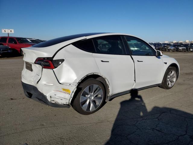 TESLA MODEL Y 2022 white  electric 7SAYGDEE0NF360312 photo #4