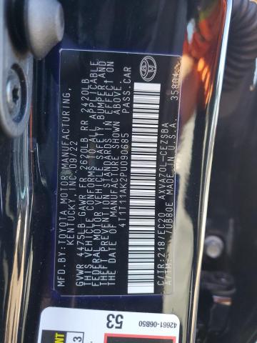 2023 TOYOTA CAMRY SE N - 4T1T11AK2PU090685