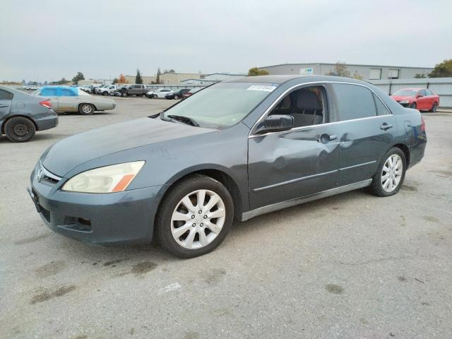 HONDA ACCORD LX 2006 gray sedan 4d gas 1HGCM66306A039911 photo #1