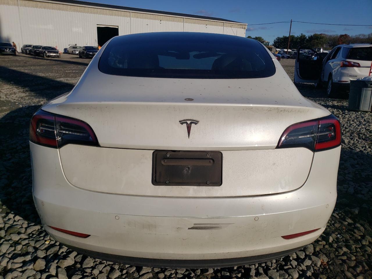 Lot #3033331819 2021 TESLA MODEL 3