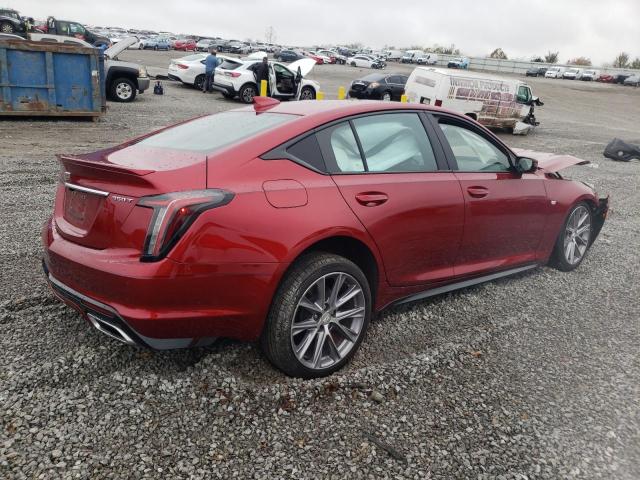 CADILLAC CT5 SPORT 2023 red  gas 1G6DP5RK3P0110536 photo #4