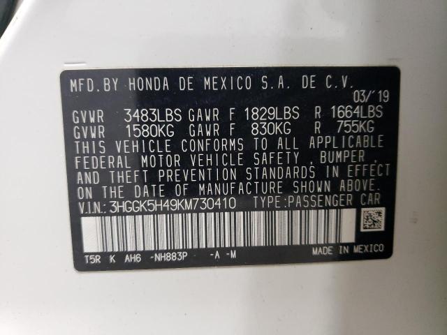 2019 HONDA FIT LX - 3HGGK5H49KM730410