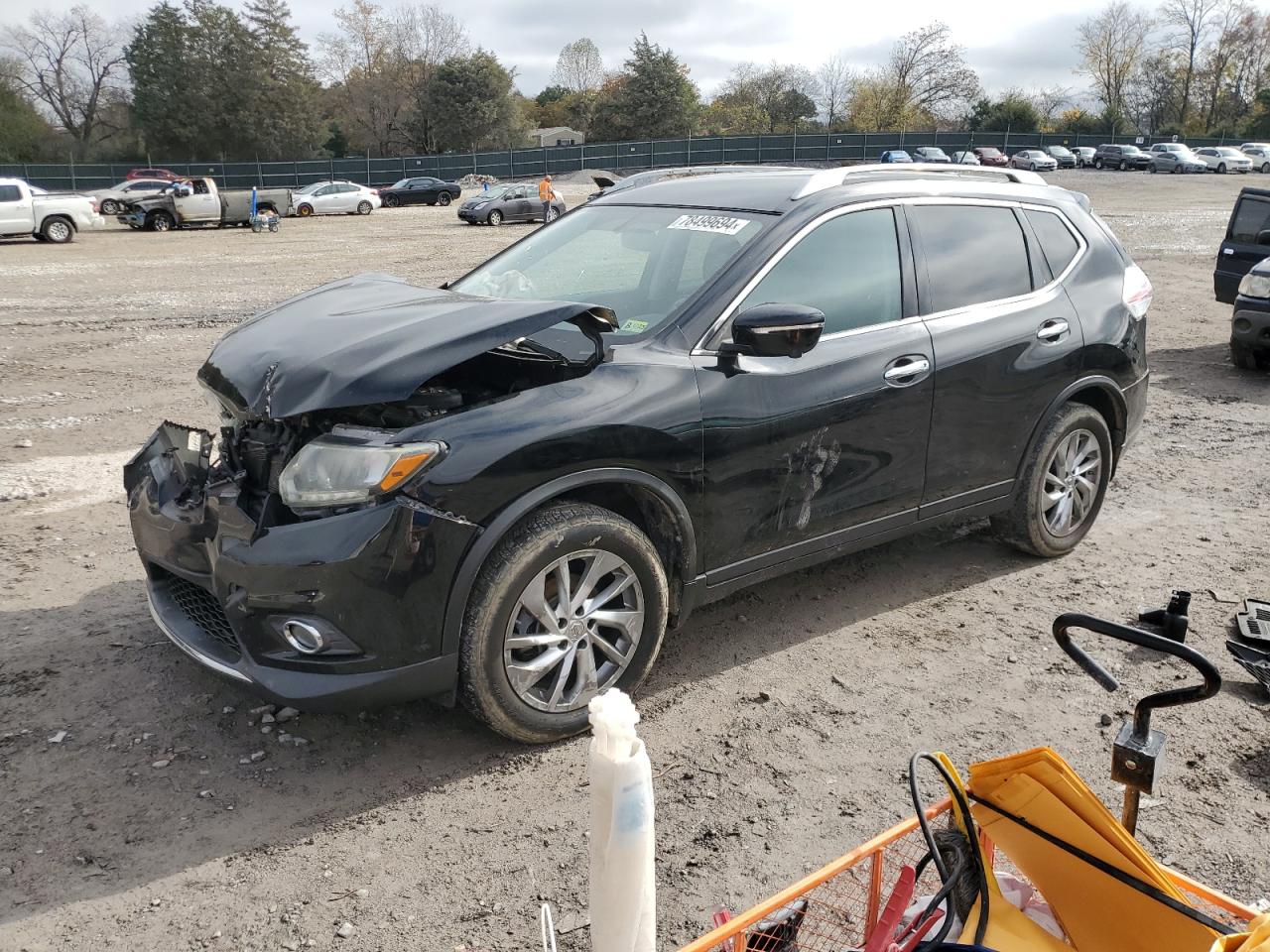 Lot #3027087824 2015 NISSAN ROGUE S