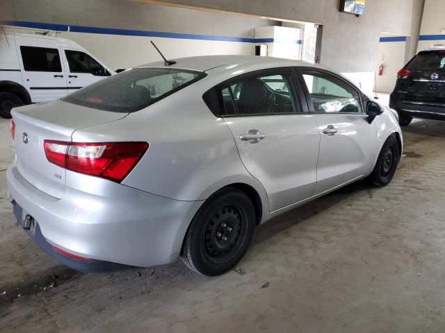 KIA RIO LX 2016 silver  gas KNADM4A34G6560436 photo #4