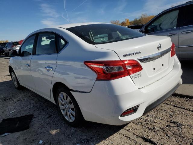 NISSAN SENTRA S 2017 white  gas 3N1AB7AP6HY367458 photo #3