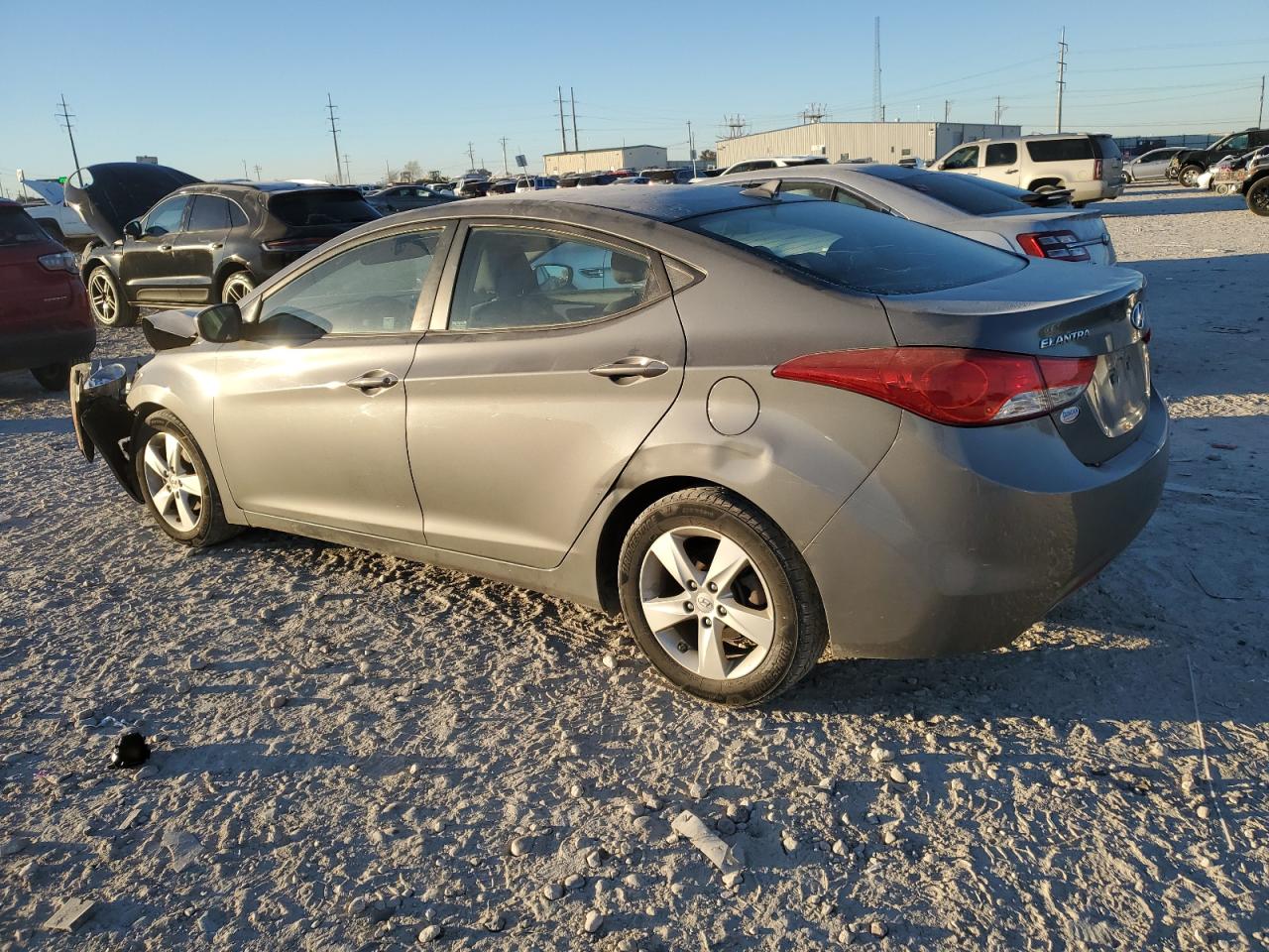 Lot #3033517092 2013 HYUNDAI ELANTRA GL