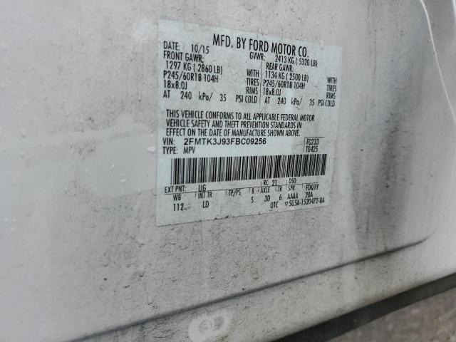 2015 FORD EDGE SEL - 2FMTK3J93FBC09256