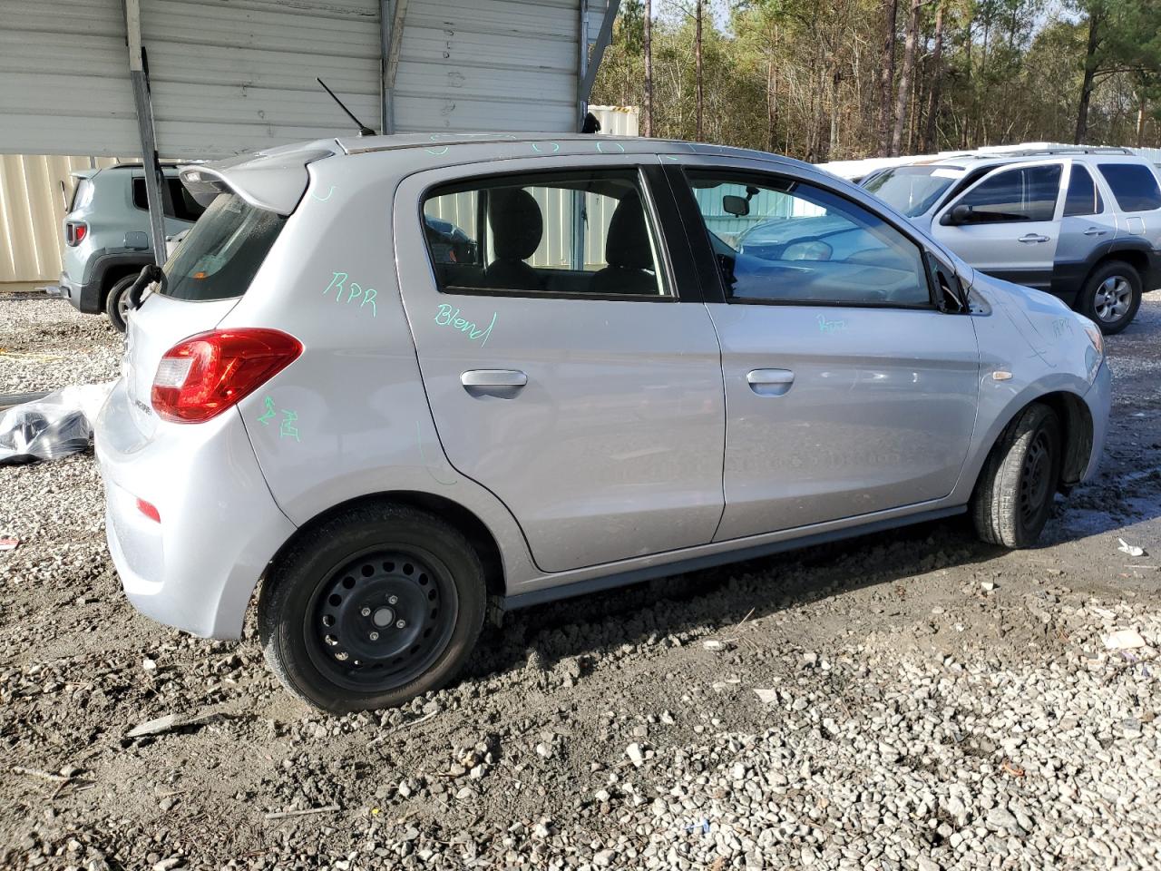 Lot #3026102103 2017 MITSUBISHI MIRAGE ES