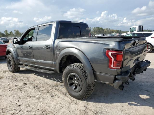 FORD F150 RAPTO 2018 gray  gas 1FTFW1RG2JFB99663 photo #3