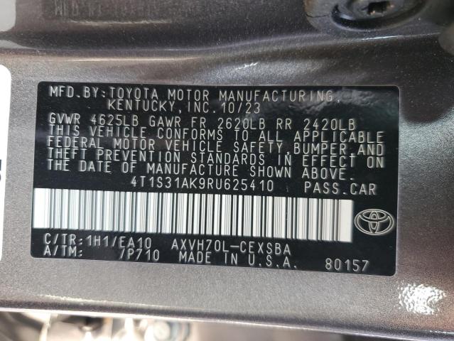2024 TOYOTA CAMRY SE N - 4T1S31AK9RU625410