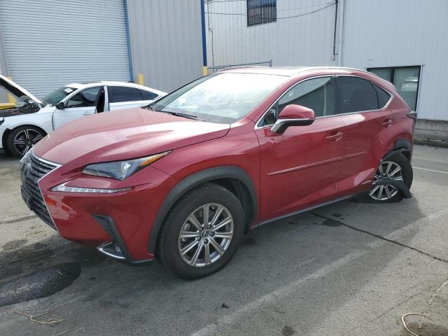 LEXUS NX 300H 2019 red  hybrid engine JTJBJRBZ7K2098700 photo #1